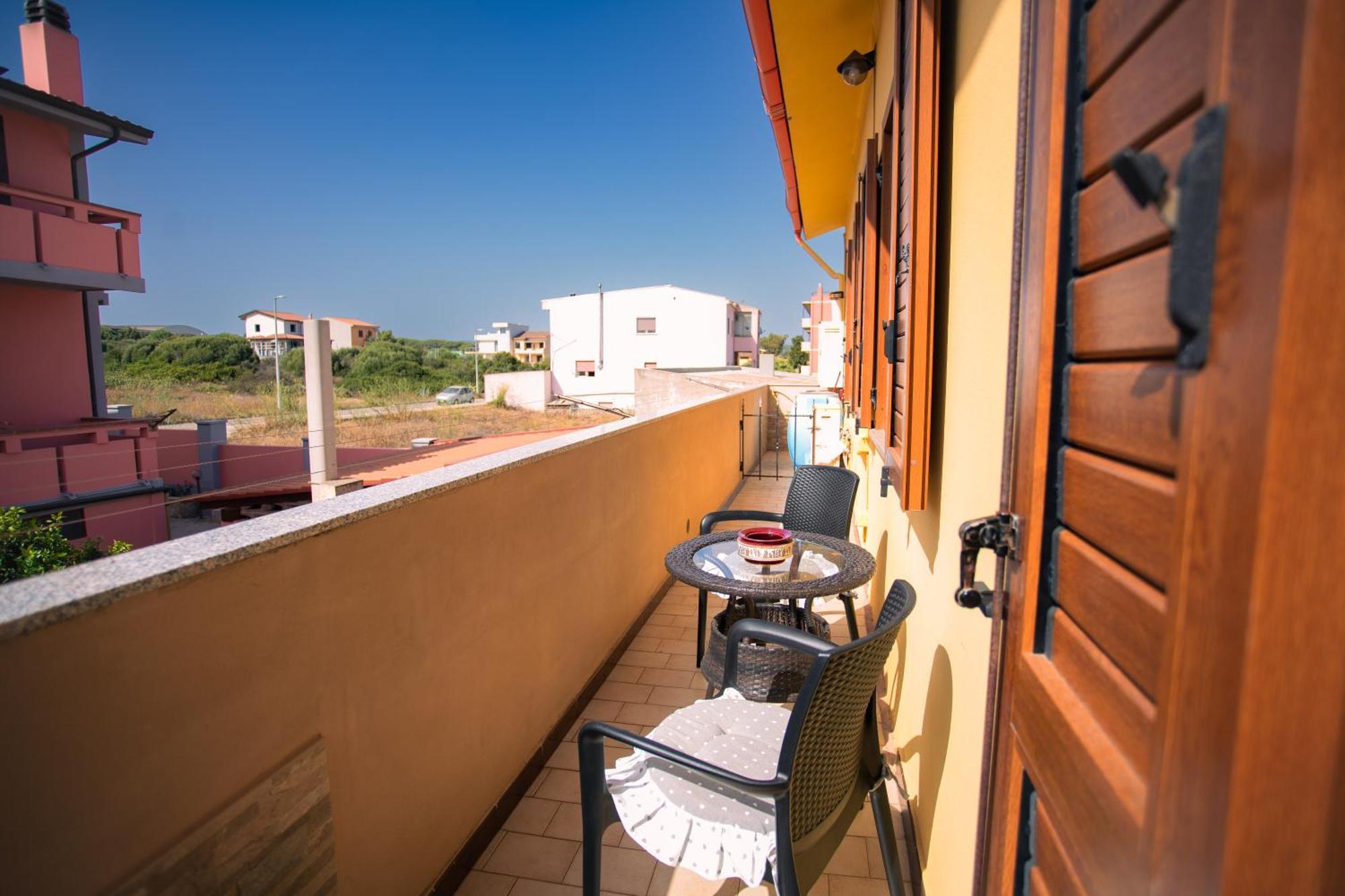 Ferienwohnung Le Due F Portoscuso Exterior foto